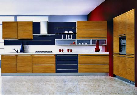 Кухонный гарнитур с фасадами "Сиена" из коллекции "Модерн"